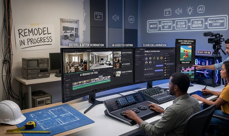 video editing and production tools